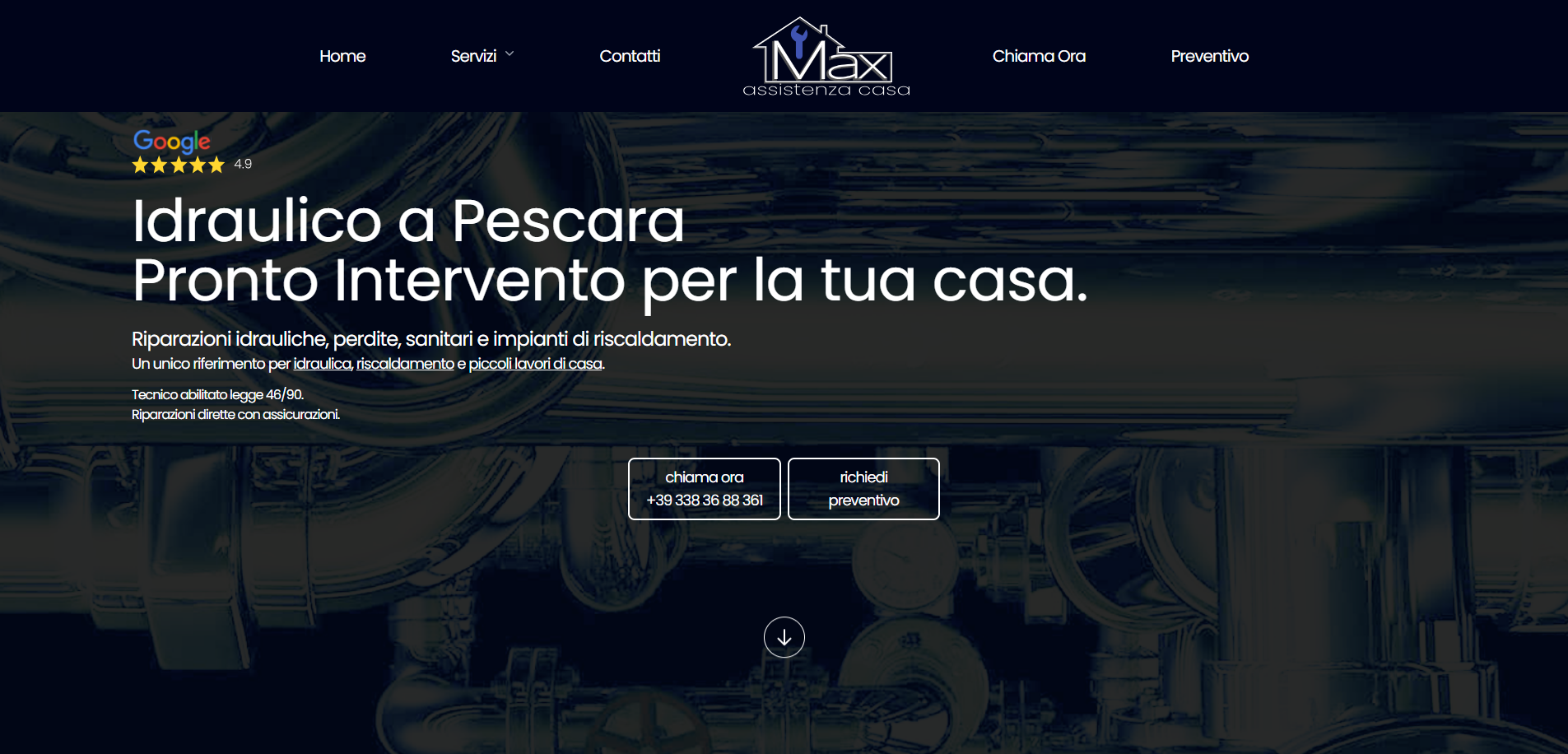 Idraulico Pescara Max assistenza casa